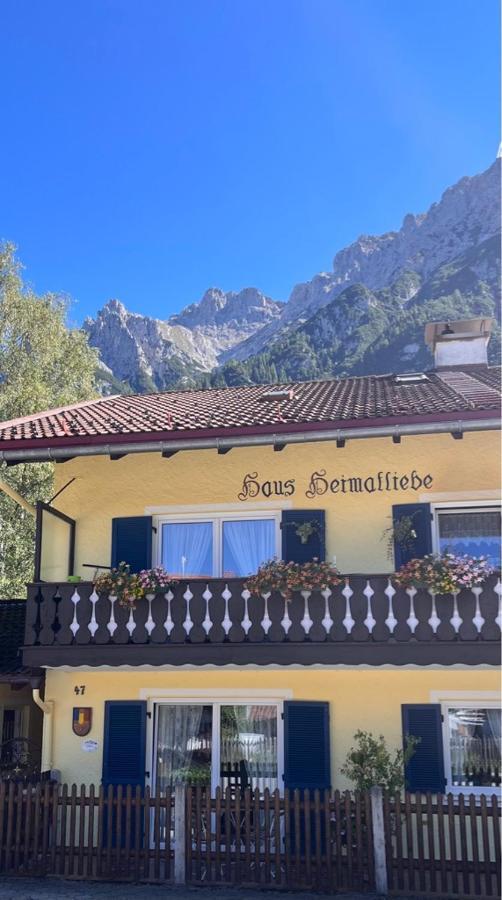 Haus Heimatliebe Lejlighed Mittenwald Eksteriør billede